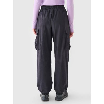 6. Women's casual cargo pants 4F 4FRAW24TTROF1169-20S