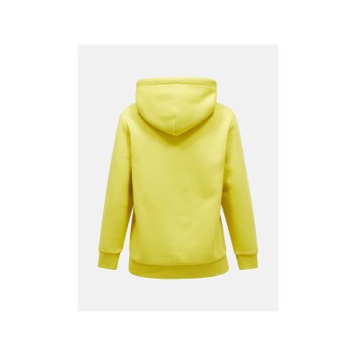 2. Women's PEAK PERFORMANCE W Original Small Logo Hoodie Yellow