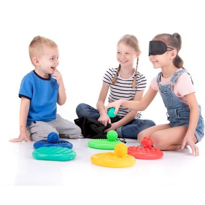 6. SENSORY MEMORY SENSORY DISCS TULLO MEMORY AND TOUCH GAME