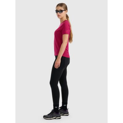 7. Women's quick-drying trekking leggings 4F 4FWAW25TFTIF373-20S