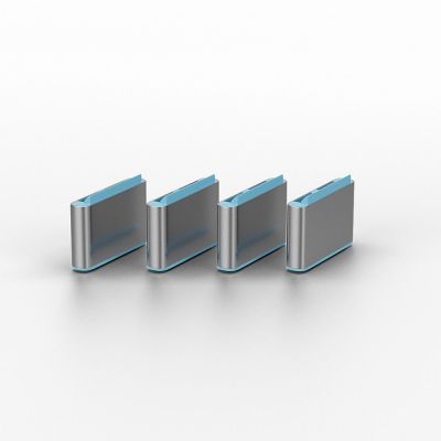 3. Lindy 40466 Port Blocker USB Type-C Port Blocker Blue Acrylonitrile Butadiene Styrene (ABS) 10 Pack