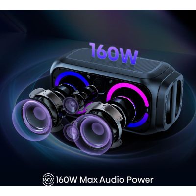 8. Hisense Party Rocket 160 Party Speaker Black 160W