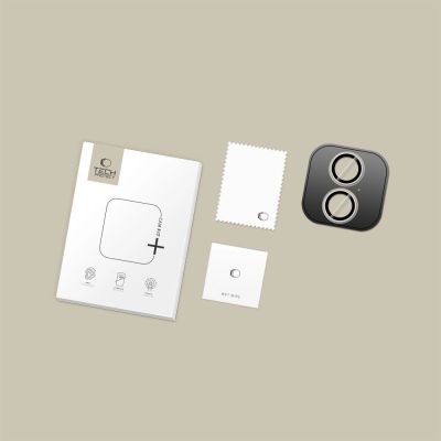 7. Tech-Protect Camring Fit+ Camera Cover for iPhone 17 - Clear