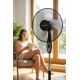 5. Esperanza TYPHOON EHF002KE pedestal fan (black)