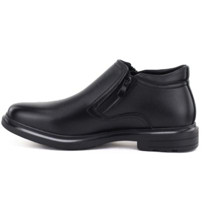3. Men’s Black Zip-Up Ankle Boots McKeylor 85229