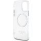 7. Guess Metal Outline Magsafe case for iPhone 12 / iPhone 12 Pro - silver