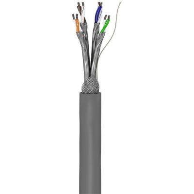 2. Goobay 93953 Network Cable Gray 100m Cat6 S/FTP (S-STP)