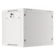 11. Rack installation cabinet, wall-mounted, 19" 9U, 600x450, gray, metal door, LANBERG (Flat Pack)