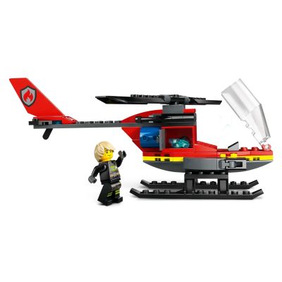 5. LEGO City 60411 Fire Rescue Helicopter