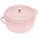 STAUB LA COCOTTE Round cast iron pot 2.6 ltr, pink