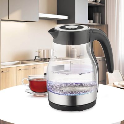11. Electric glass kettle 2200W MR-061-BLACK MAESTRO