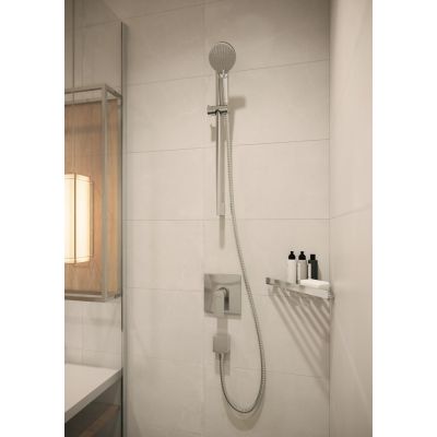 3. BATH SHELF ADDSTORIS Q HANSGROHE CHROME