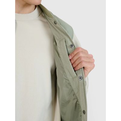 6. Men's sleeveless vest with stand-up collar 4F 4FWSS25TVJAM210-44S