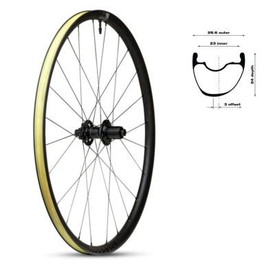 WTB Wheel CZR i23x700 rear 142x12 24 6 bolt Shimano