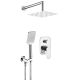 Concealed shower set