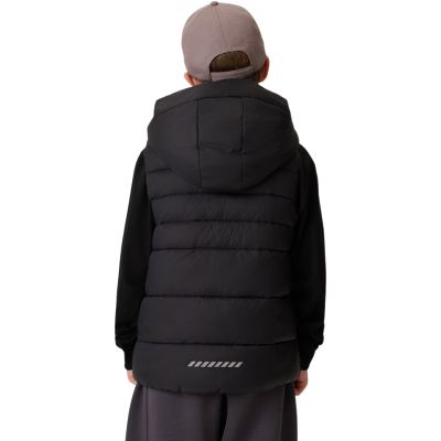 3. Boy's vest 4F M313 deep black 4FJWSS26TVJAM313 20S