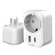 3. Tech-Protect TA100 US Adapter - White