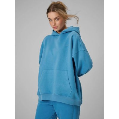 Women's open-front hooded sweatshirt 4F4F 4FRSS26TSWSF2623-32S