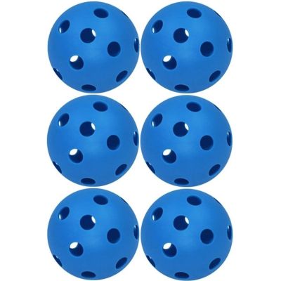 UNIHOC MATCH BALL BLUE XQMAX 6 PCS