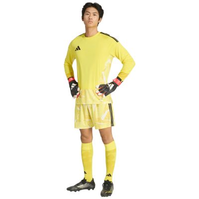 7. Men's adidas Tiro 26 Competition Goalkeeper Jersey Long Sleeve Yellow KB5250