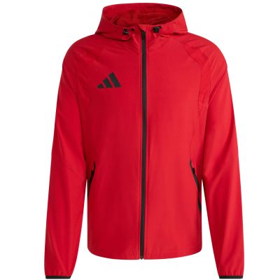 2. Men's adidas Tiro 26 Travel Windbreaker Jacket Red KD3337