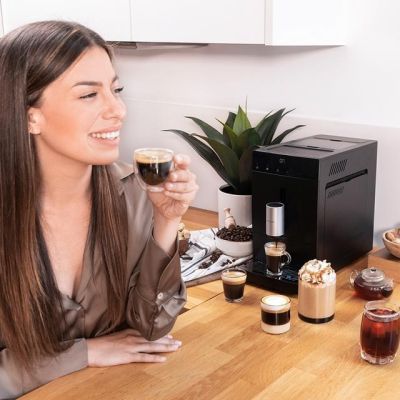 7. Cecotec Cremmaet Commpact Fully Automatic Espresso Machine 1.1 L
