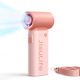 4. Jisulife Handheld Fan Life9 5000mAh Portable Mini Blower USB Fan - Pink