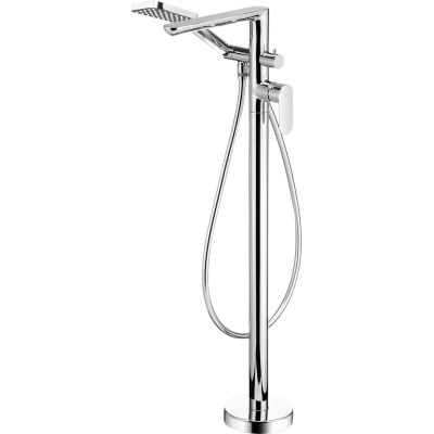 Deante ALPINIA BGA_017M free-standing bathtub faucet with a shower set