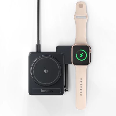11. Baseus PicoGo AF21 3-in-1 Qi2.2 35W Wireless Charger with 1m USB-C Cable - Black