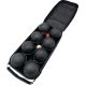 7. 8-PIECE PETANQUE BALLS - BLACK BOULE, ENERO PRO COVER