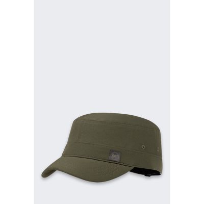 Buff Military Cap - solid tundra khaki size: s_m
