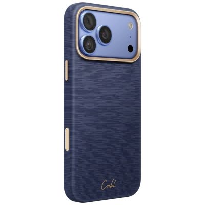 2. Uniq Coehl Mirelle Magnetic Charging Case for iPhone 18 Pro Max / 17 Pro Max - Blue