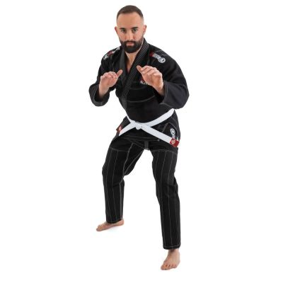 4. Kimono / GI for BJJ training - Black DBX ELITE A0 + A0 BELT