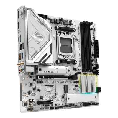 10. ASRock B850M Steel Legend WiFi Motherboard
