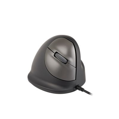 31. Ergonomic mouse for right-handed users R-Go Pele HE USB large black/silver retail