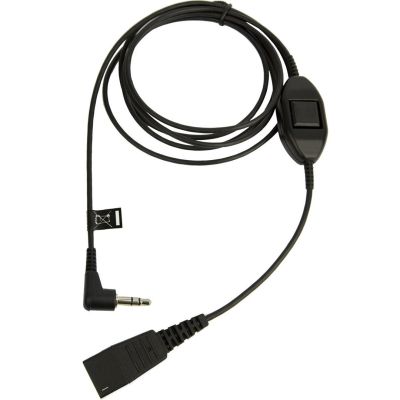 3. Jabra 8735-019 Audio Cable 0.5m QD 3.5mm Black