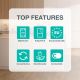 3. GORENJE NRKI619D61WFE fridge-freezer