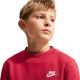 4. Nike Sportswear Club Fleece Kids' Sweatshirt Red FD3006 608
