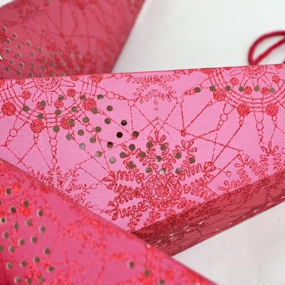 5. DECORATIVE PAPER STAR 60CM RED