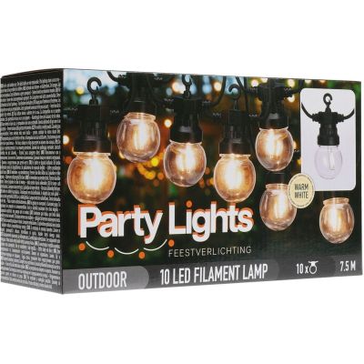 9. GARDEN GARLAND PARTY LIGHT 10LED 7.5M