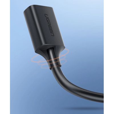 12. Ugreen cable cord extension adapter USB 3.0 (female) - USB 3.0 (male) 3 m black (US129 30127)