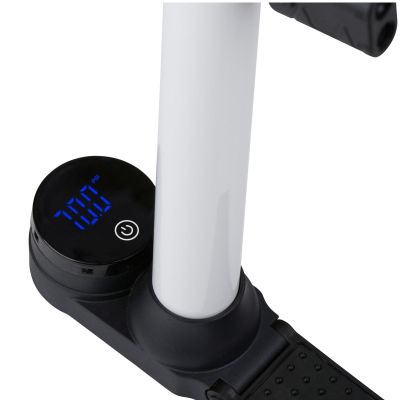 3. DUNLOP WORKSHOP/BICYCLE PUMP 174Psi (12Bar) WITH ELECTRONIC PRESSURE GAUGE FOLDABLE BASE
