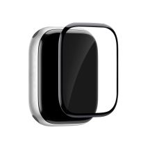 Puro Flexible Shield Protective Film with Applicator for Apple Watch 10/11 46mm - Black