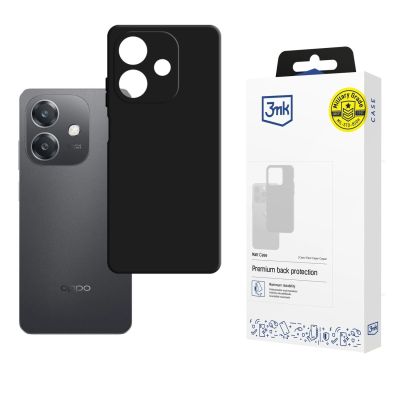 3mk Matt Case for Oppo A40 / A40M / A3 4G - Matte Black