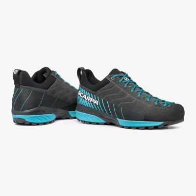 5. Scarpa Mescalito GTX approach shoes - shark/azure size: 48
