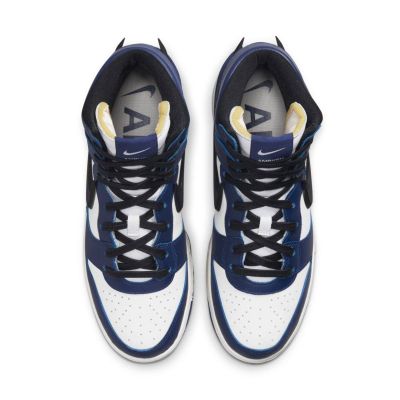 3. Men's Ambush x Nike Dunk High Deep Royal Blue Sneakers - CU7544-400