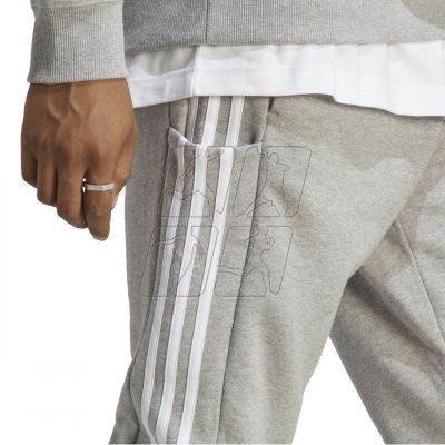 4. adidas Essentials French Terry Tapered Cuff 3-Stripes M IC9407 pants