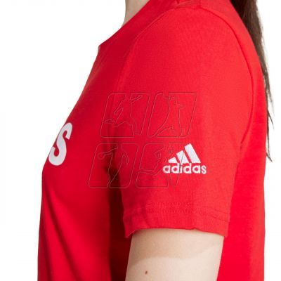 6. adidas Loungewear Essentials Slim Logo Tee W IY9189