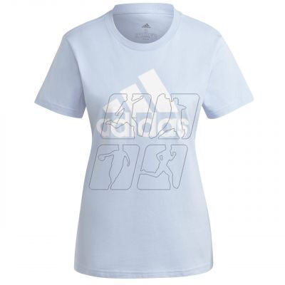 adidas Loungewear Essentials Slim Logo Tee W IC0637