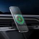 9. Baseus CW01 car holder for iPhone with 15W inductive charger for air vent - black